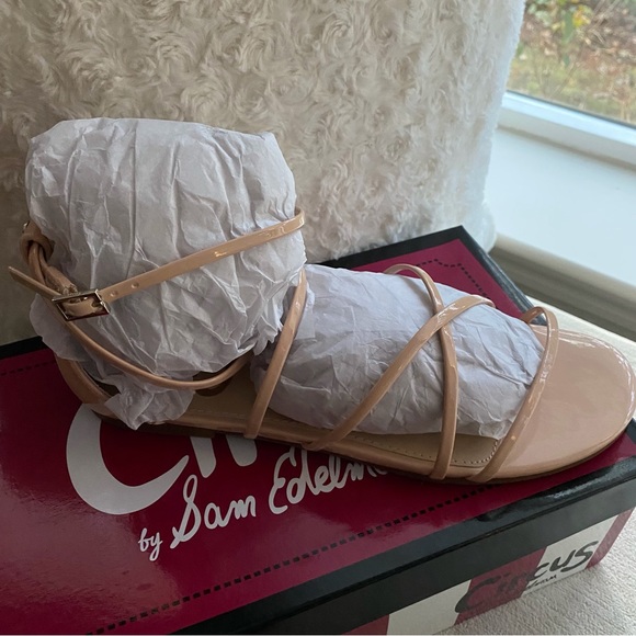 Woman’s Circus by Sam Edelman Bonita Nude Sandals SZ 9 NWT - Picture 7 of 12